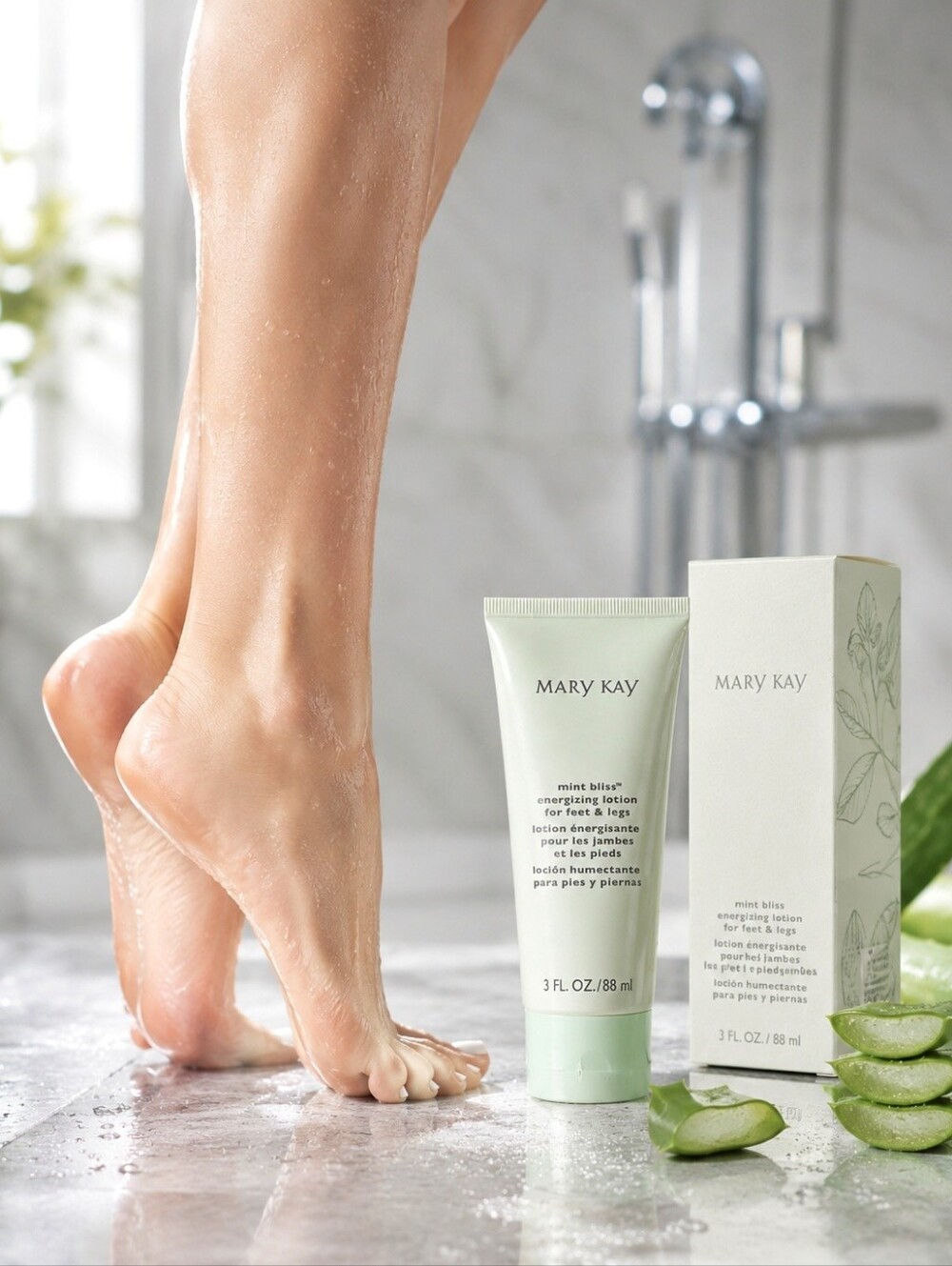 Mary Kay Mint Bliss Energizing Lotion - Mint Green